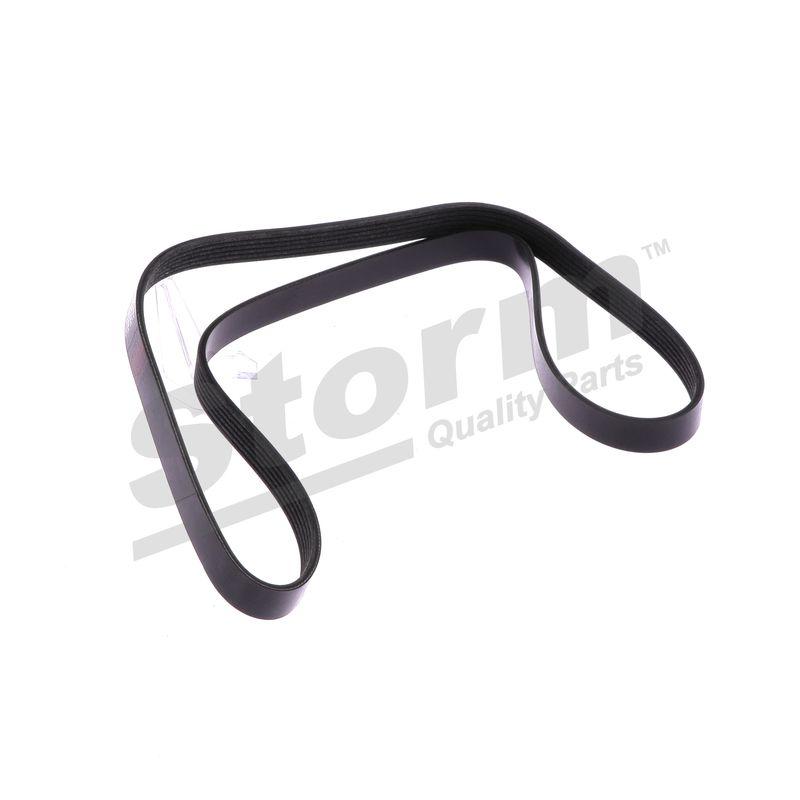 Courroie trapézoïdale à nervures STORM QUALITY PARTS STO6PK1438