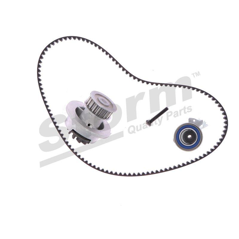 Pompe à eau + kit de courroie crantée STORM QUALITY PARTS 5550019KP