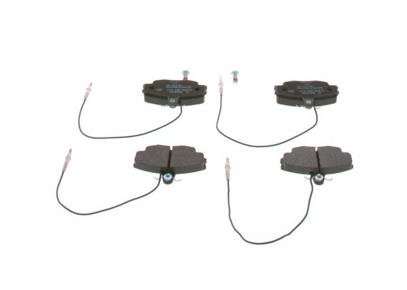 Kit de plaquettes de frein, frein à disque BOSCH 0 986 461 117