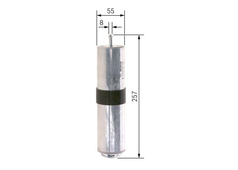 Filtre à carburant BOSCH F 026 402 106