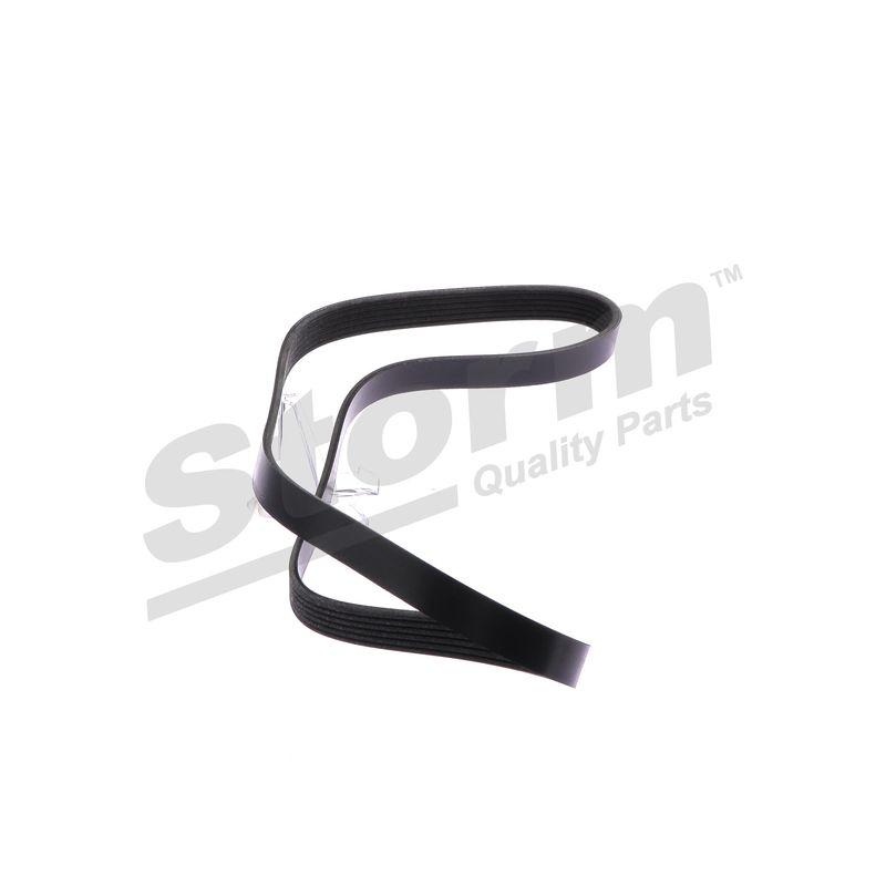 Courroie trapézoïdale à nervures STORM QUALITY PARTS STO6PK1095