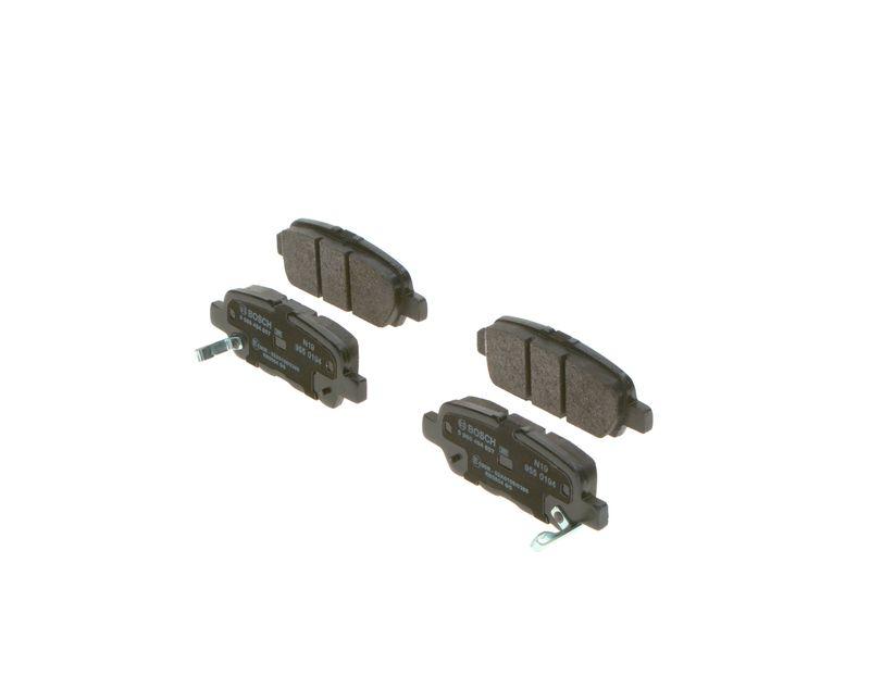 Kit de plaquettes de frein, frein à disque BOSCH 0 986 494 857