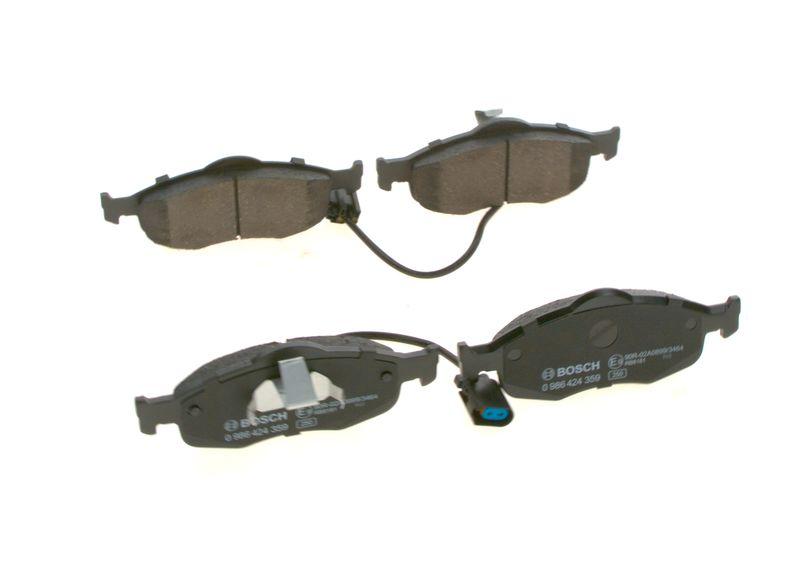 Kit de plaquettes de frein, frein à disque BOSCH 0 986 424 359