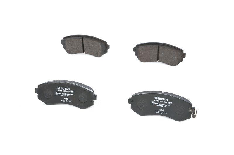 Kit de plaquettes de frein, frein à disque BOSCH 0 986 424 489