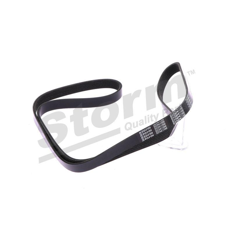 Courroie trapézoïdale à nervures STORM QUALITY PARTS STO6PK1700