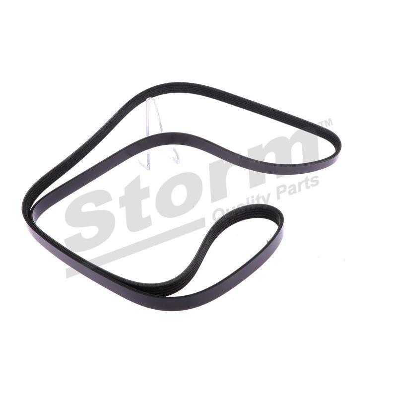 Courroie trapézoïdale à nervures STORM QUALITY PARTS STO5PK1750