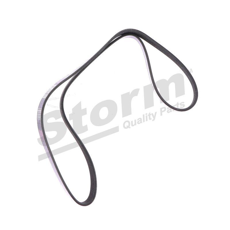 Courroie trapézoïdale à nervures STORM QUALITY PARTS STO6PK1250