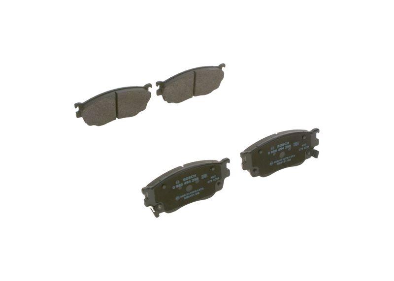 Kit de plaquettes de frein, frein à disque BOSCH 0 986 494 258