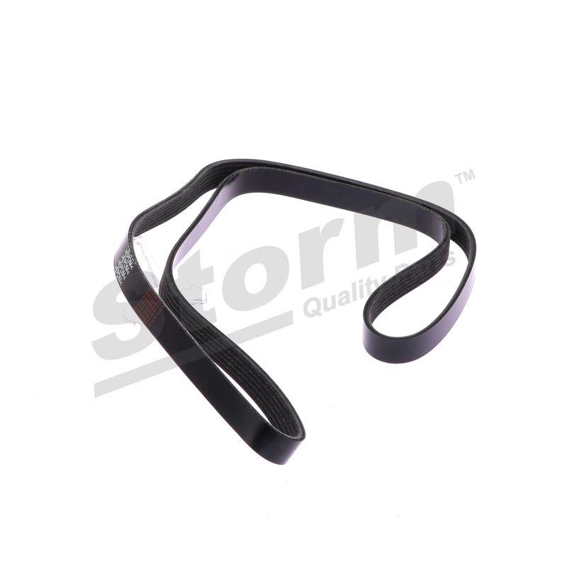 Courroie trapézoïdale à nervures STORM QUALITY PARTS STO6PK1513