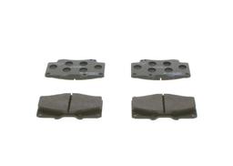 Kit de plaquettes de frein, frein à disque BOSCH 0986494497