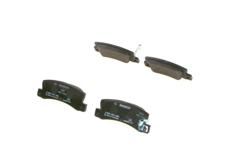 Kit de plaquettes de frein, frein à disque BOSCH 0 986 424 383