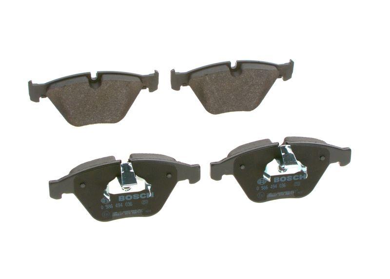 Kit de plaquettes de frein, frein à disque BOSCH 0 986 494 036