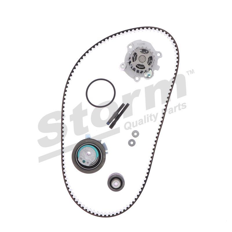 Pompe à eau + kit de courroie crantée STORM QUALITY PARTS 5550584KP
