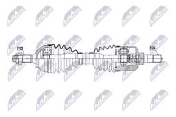 Arbre de transmission NTY NPW-PE-127
