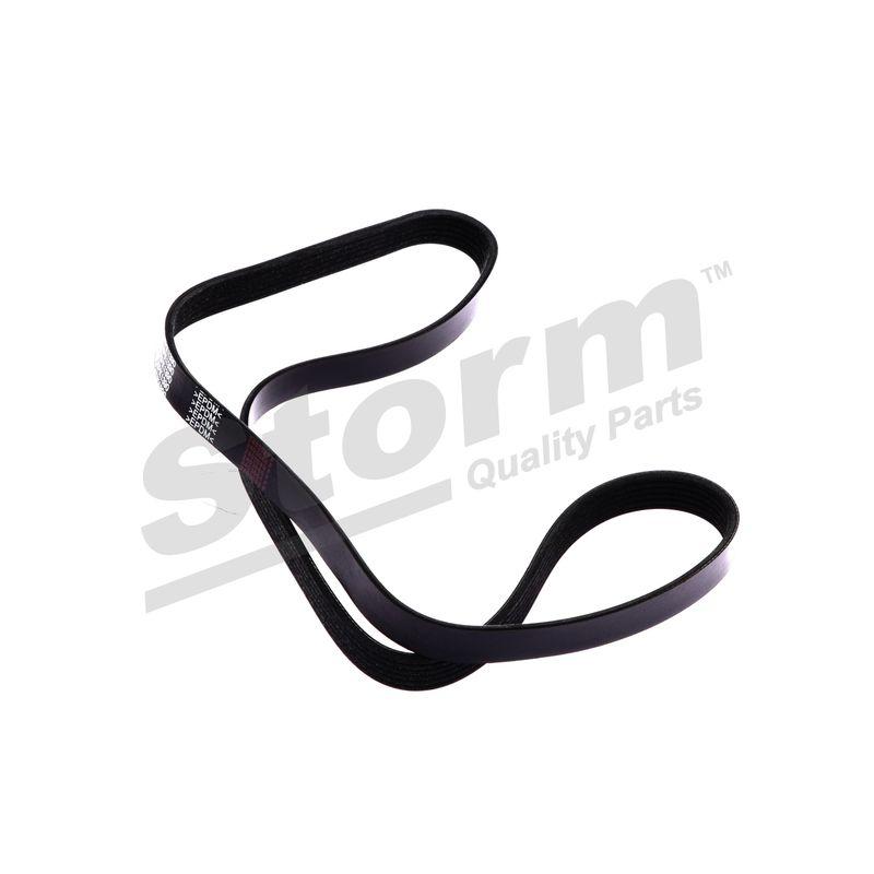 Courroie trapézoïdale à nervures STORM QUALITY PARTS STO6PK1390