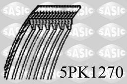 Courroie trapézoïdale à nervures SASIC 5PK1270