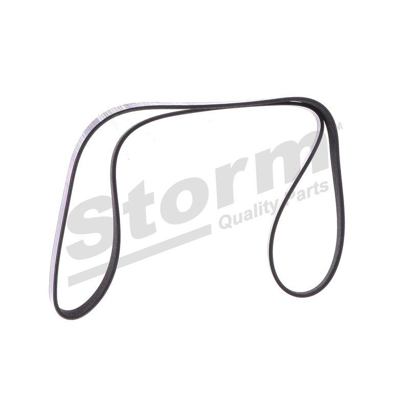 Courroie trapézoïdale à nervures STORM QUALITY PARTS STO6PK1438
