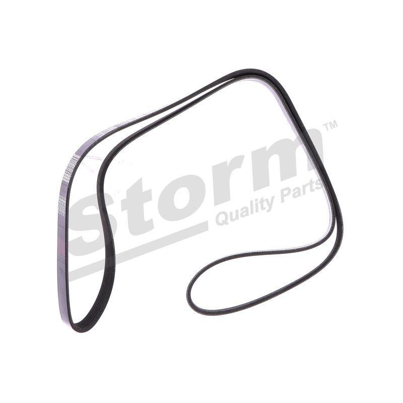 Courroie trapézoïdale à nervures STORM QUALITY PARTS STO6PK1663