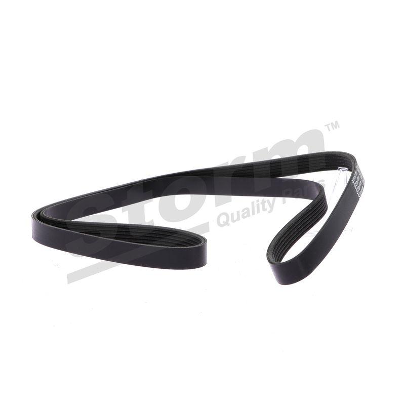 Courroie trapézoïdale à nervures STORM QUALITY PARTS STO6PK1775