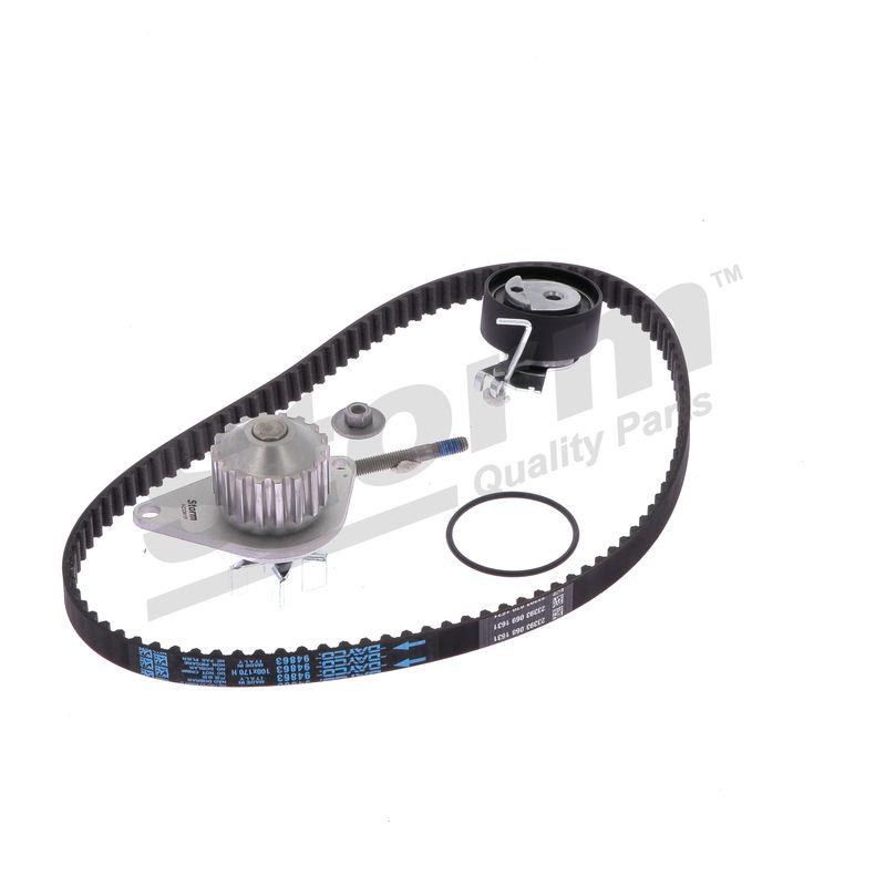 Pompe à eau + kit de courroie crantée STORM QUALITY PARTS 904463KP