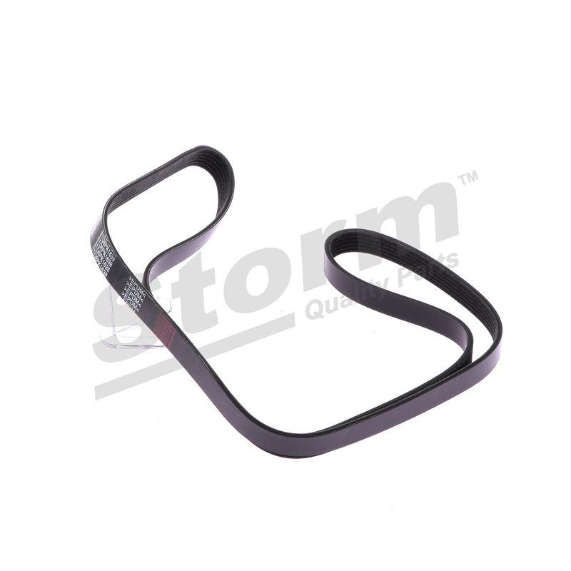 Courroie trapézoïdale à nervures STORM QUALITY PARTS STO6PK1638