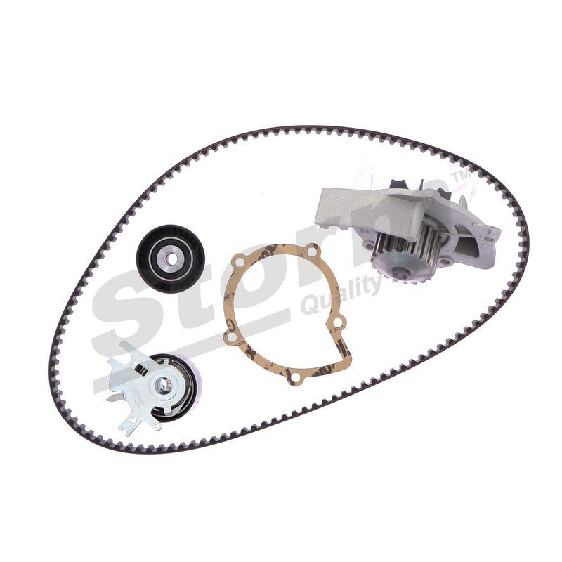 Pompe à eau + kit de courroie crantée STORM QUALITY PARTS 904595KP