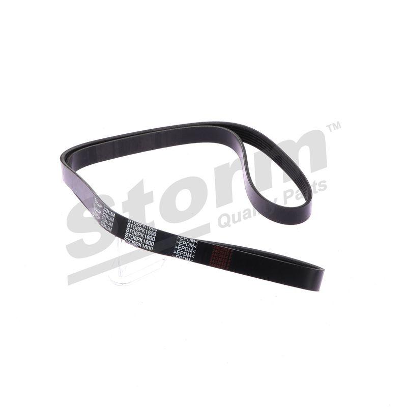 Courroie trapézoïdale à nervures STORM QUALITY PARTS STO6PK1600