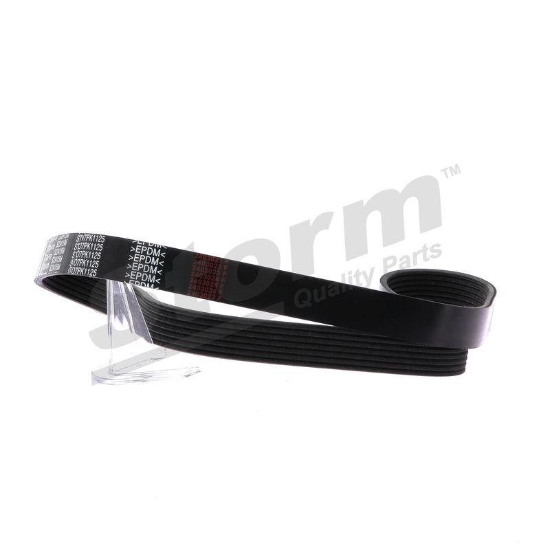 Courroie trapézoïdale à nervures STORM QUALITY PARTS STO7PK1125