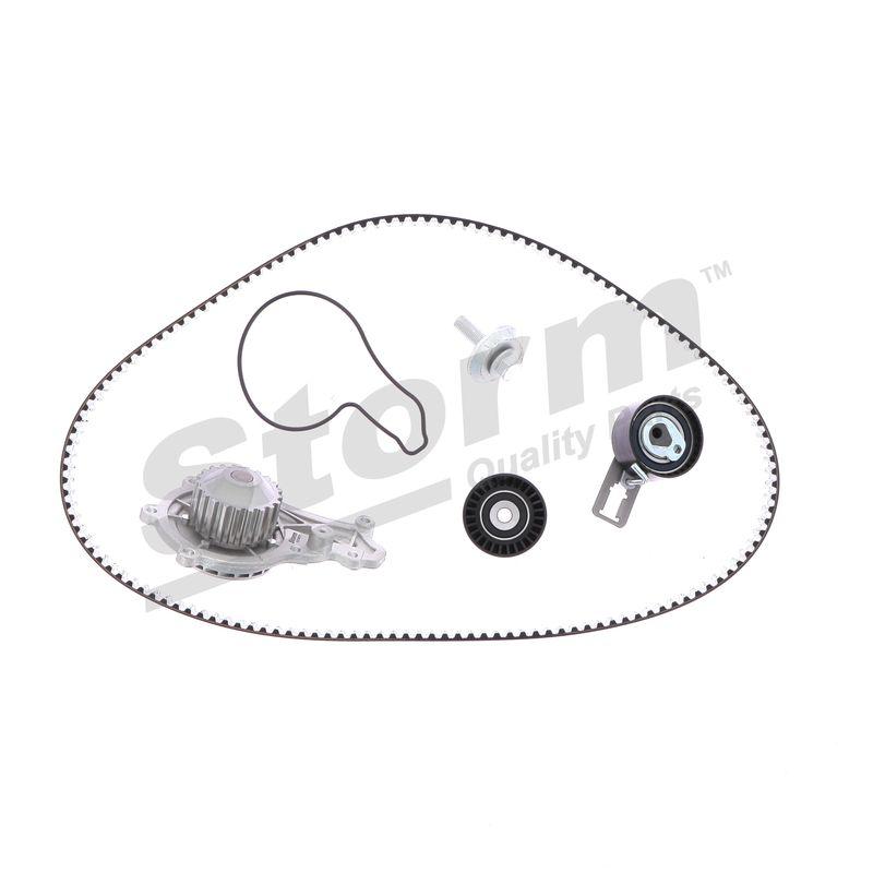 Pompe à eau + kit de courroie crantée STORM QUALITY PARTS 904546KP