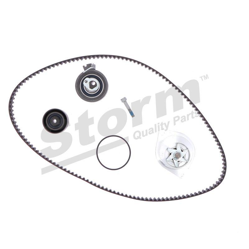 Pompe à eau + kit de courroie crantée STORM QUALITY PARTS 904470KP