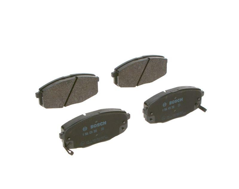 Kit de plaquettes de frein, frein à disque BOSCH 0 986 424 393