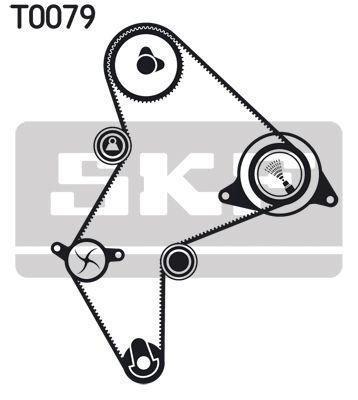 Kit de courroie crantée SKF VKMA 03251