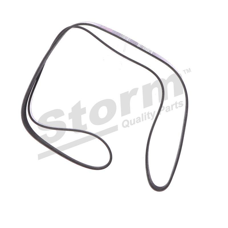 Courroie trapézoïdale à nervures STORM QUALITY PARTS STO6PK1735