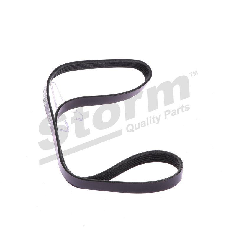 Courroie trapézoïdale à nervures STORM QUALITY PARTS STO6PK1183