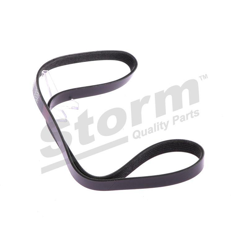Courroie trapézoïdale à nervures STORM QUALITY PARTS STO6PK1200