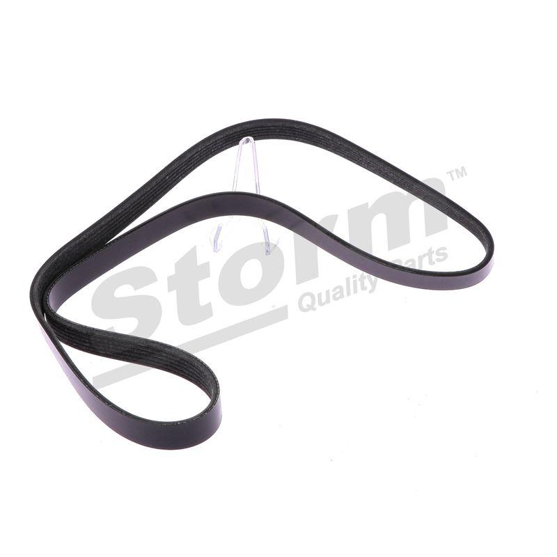 Courroie trapézoïdale à nervures STORM QUALITY PARTS STO6PK1183
