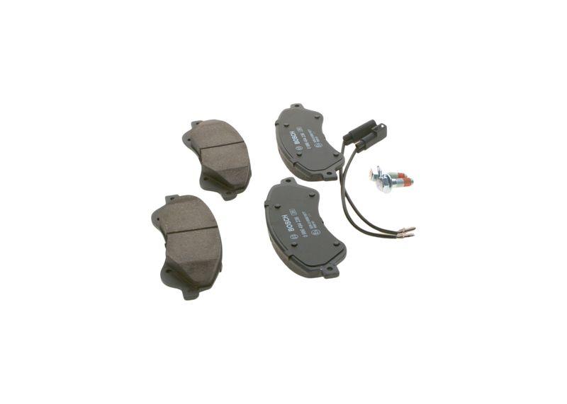 Kit de plaquettes de frein, frein à disque BOSCH 0 986 494 236