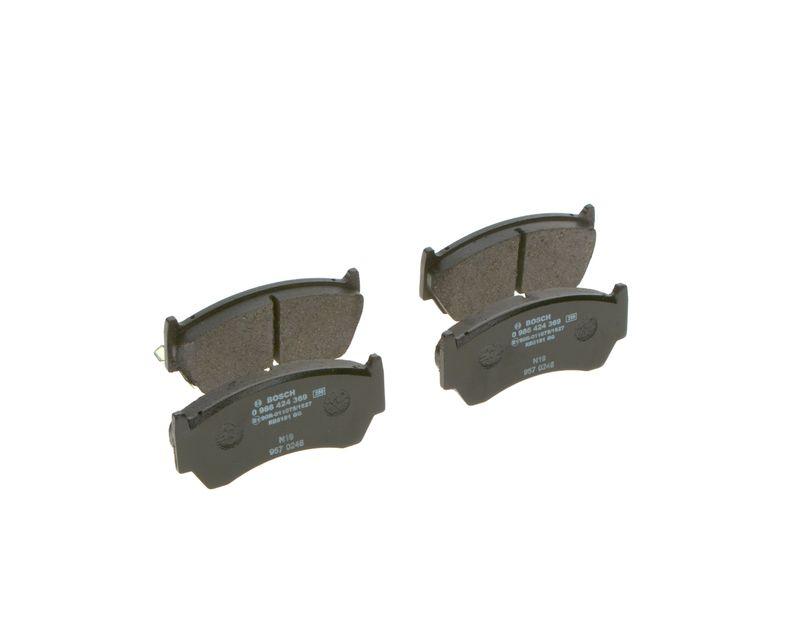Kit de plaquettes de frein, frein à disque BOSCH 0 986 424 369