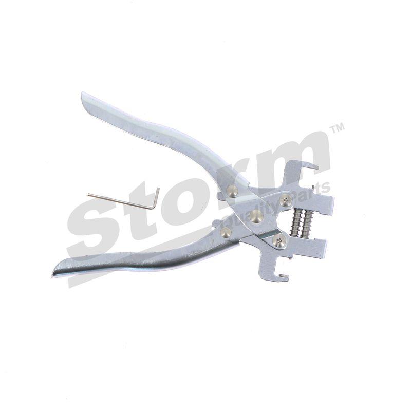 Jeu de chasses, goupilles tendeurs-charnière de porte STORM QUALITY PARTS CGP1