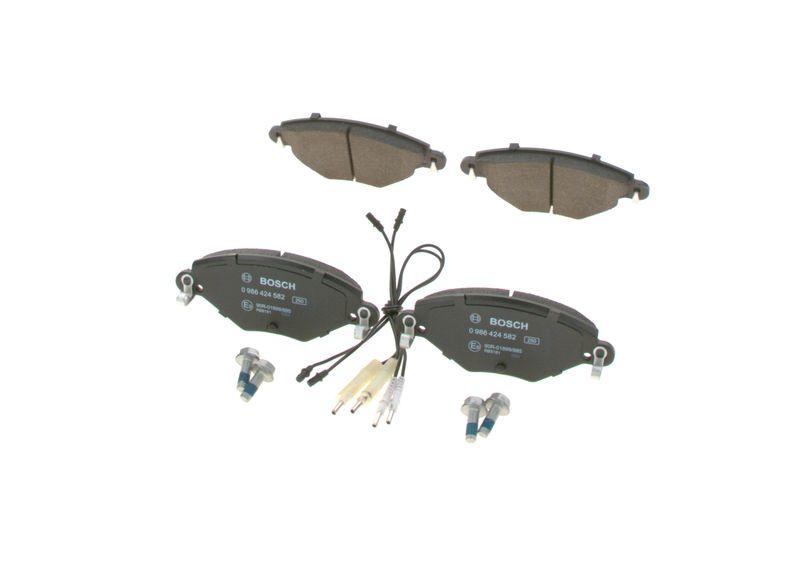 Kit de plaquettes de frein, frein à disque BOSCH 0 986 424 582