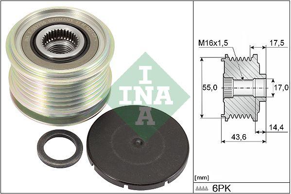 Poulie roue libre, alternateur Schaeffler INA 535 0105 10