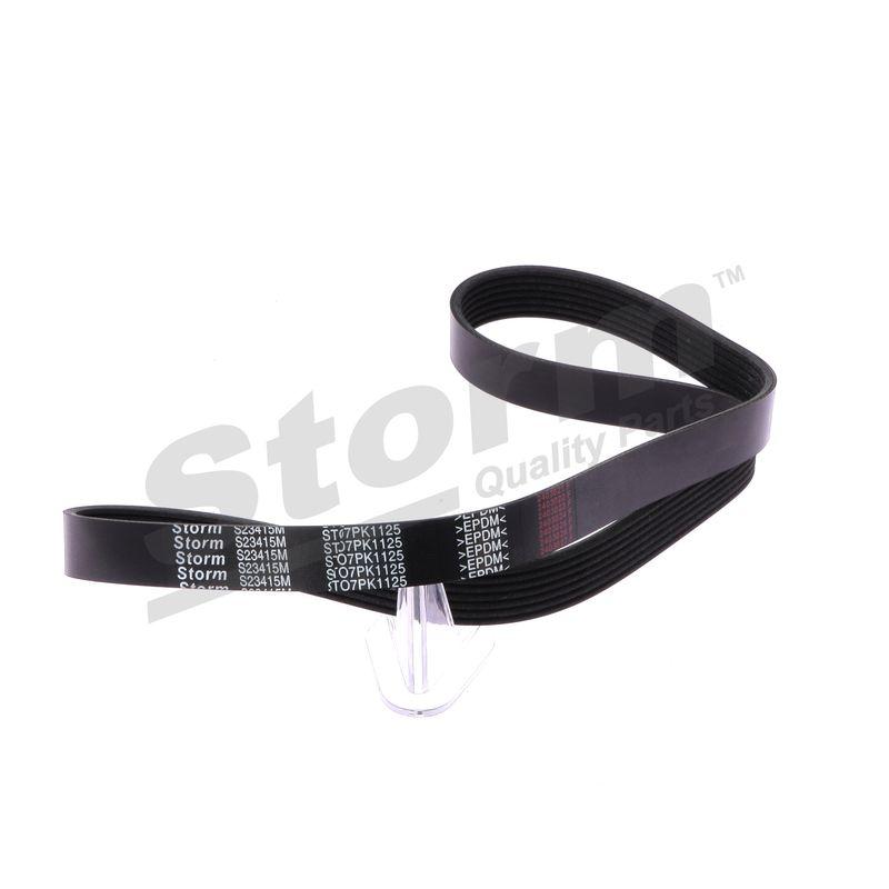 Courroie trapézoïdale à nervures STORM QUALITY PARTS STO7PK1125