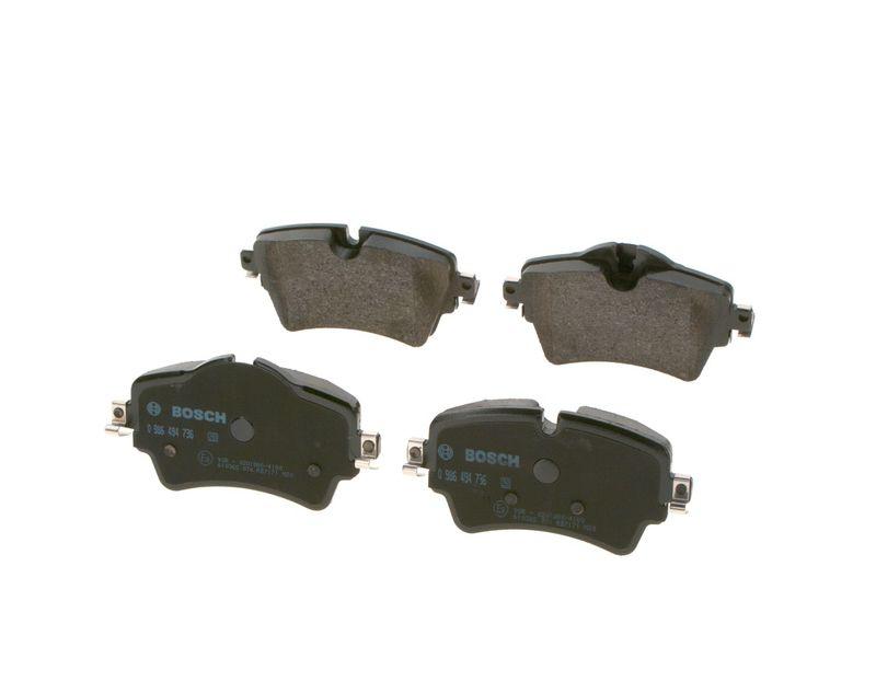 Kit de plaquettes de frein, frein à disque BOSCH 0 986 494 736
