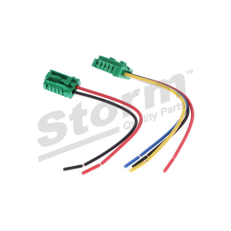 Kit rép. de câble, résistance (ventilateur d'habitacle) STORM QUALITY PARTS 888699