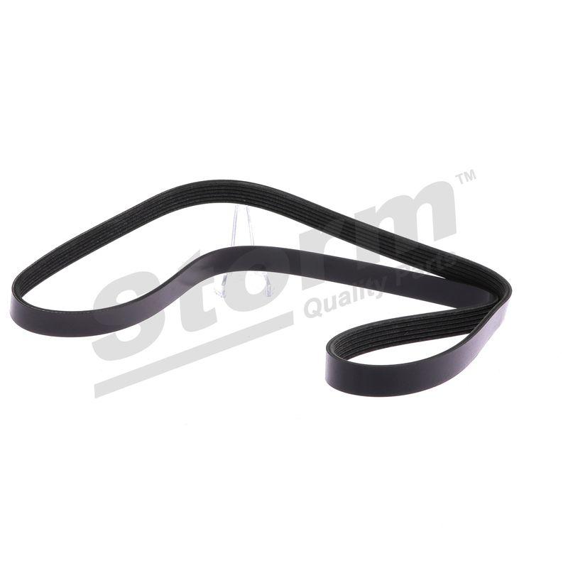 Courroie trapézoïdale à nervures STORM QUALITY PARTS STO6PK1438
