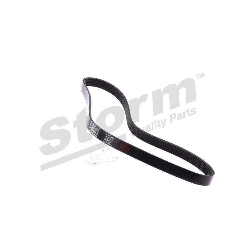 Courroie trapézoïdale à nervures STORM QUALITY PARTS STO6PK1019