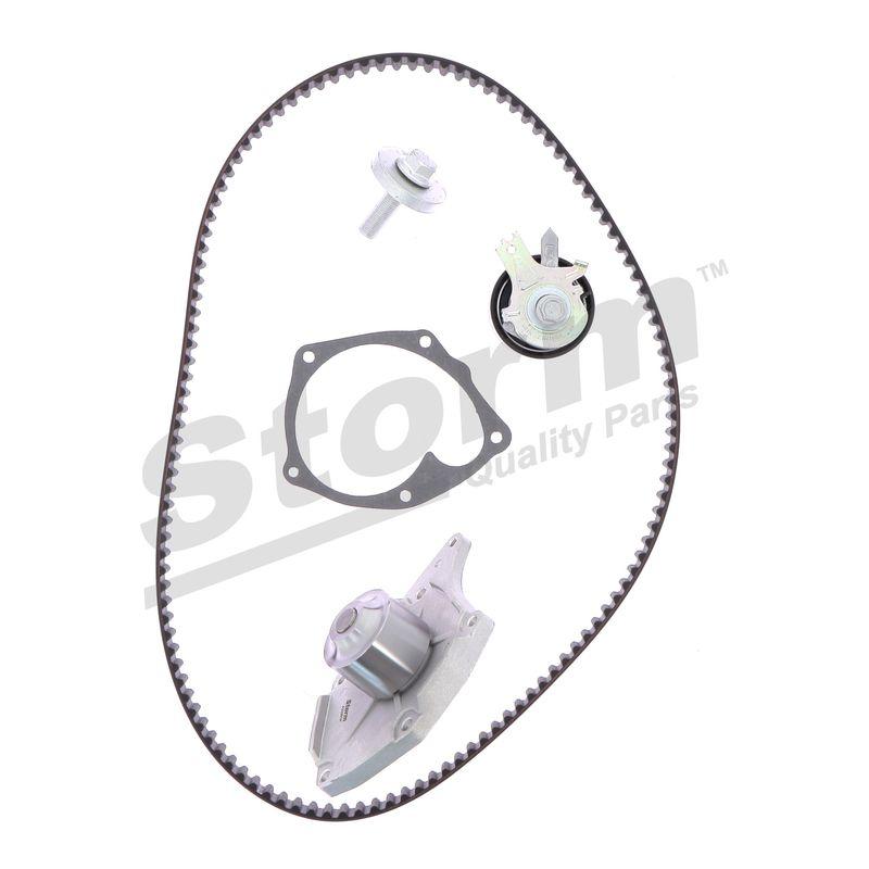 Pompe à eau + kit de courroie crantée STORM QUALITY PARTS 5550579KP