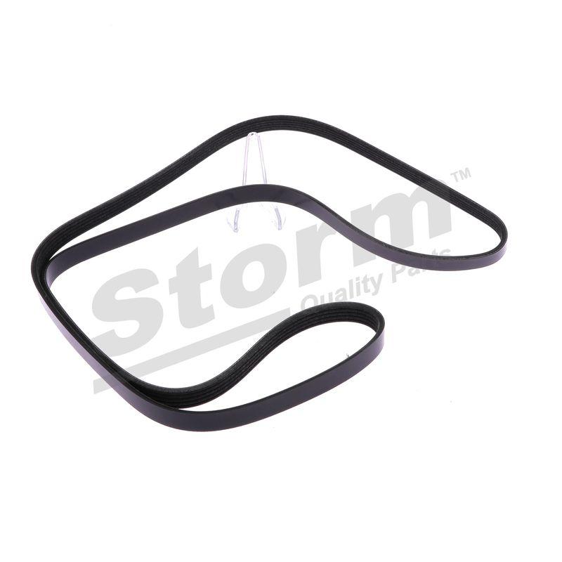 Courroie trapézoïdale à nervures STORM QUALITY PARTS STO5PK1750