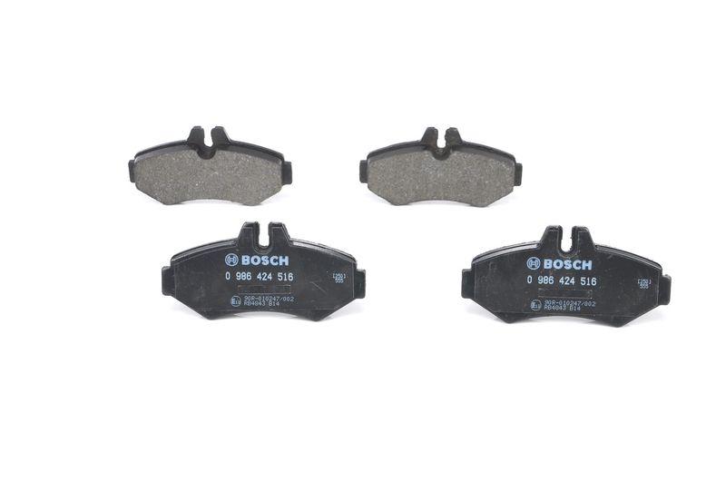 Kit de plaquettes de frein, frein à disque BOSCH 0 986 424 516