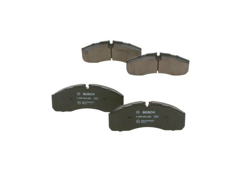Kit de plaquettes de frein, frein à disque BOSCH 0 986 494 266